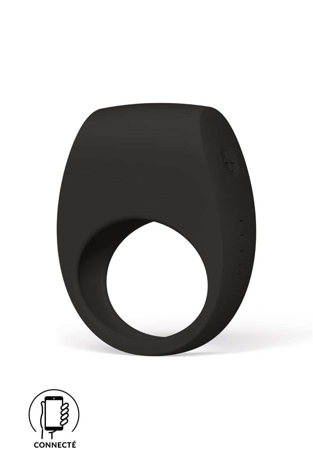 Lelo Tor 3 noir, cockring vibrant connecté
