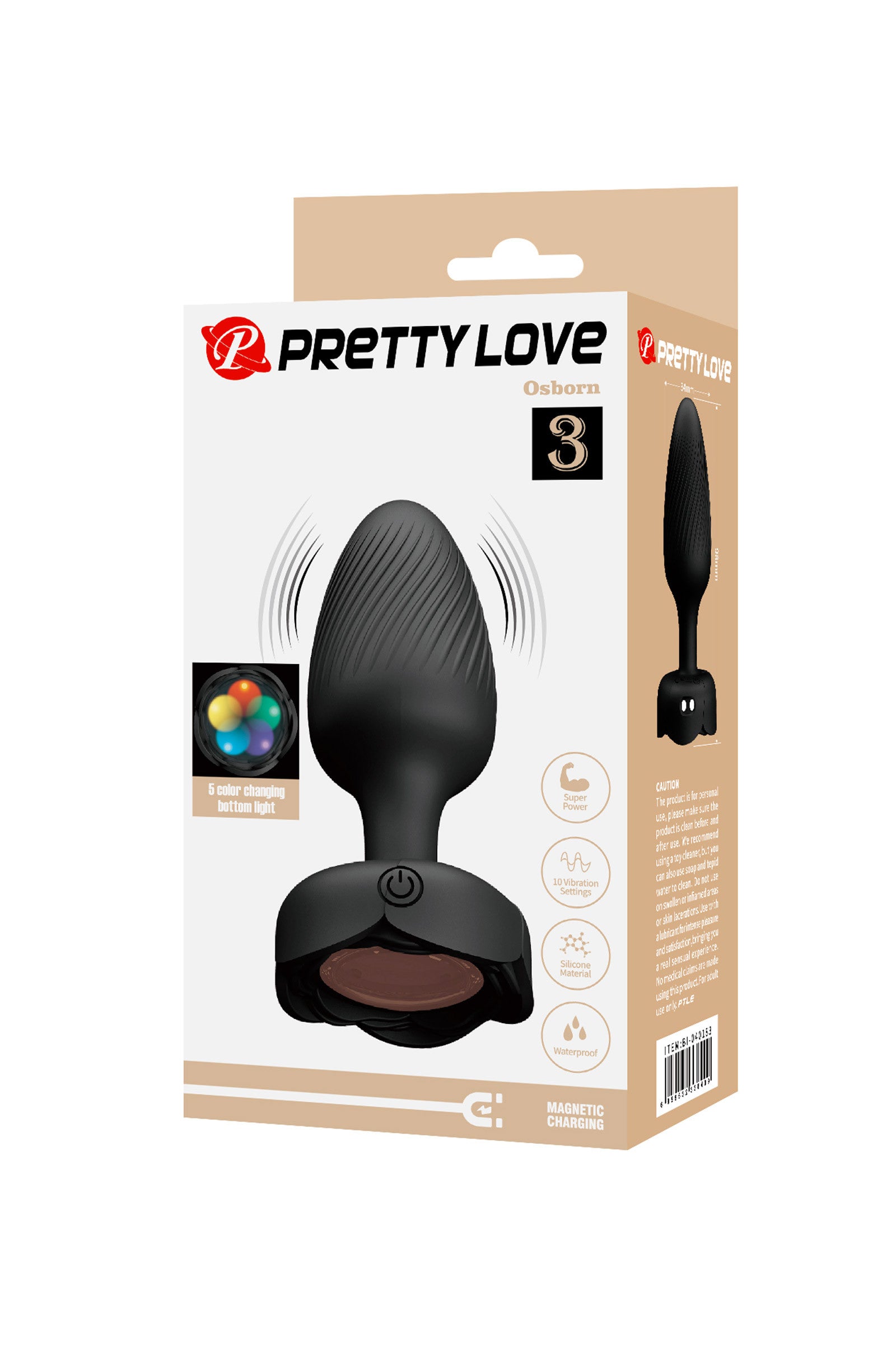 Plug vibrant lumineux