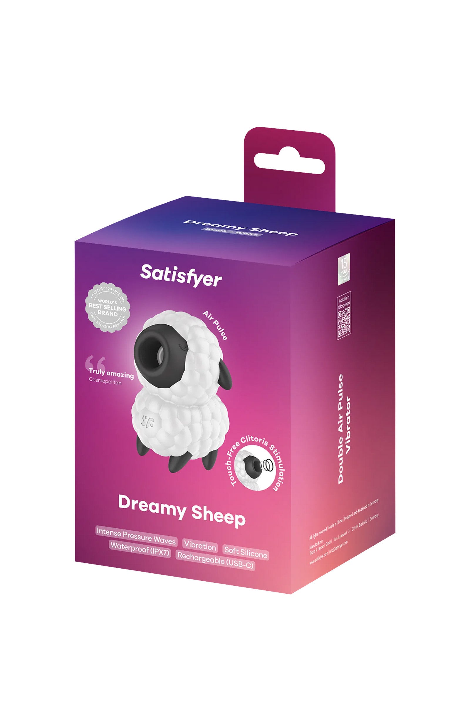 Satisfyer dreamy sheep blanc