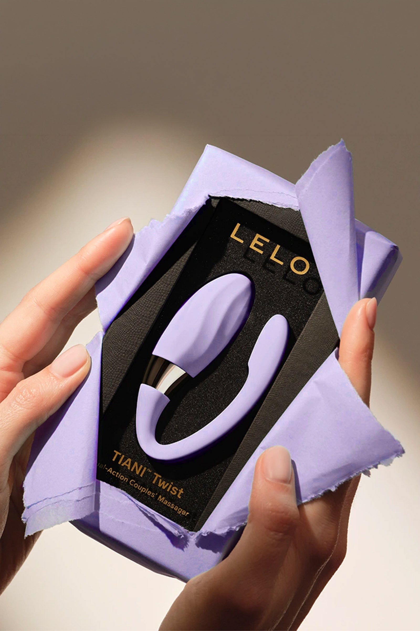Vibromasseur de couple connecté