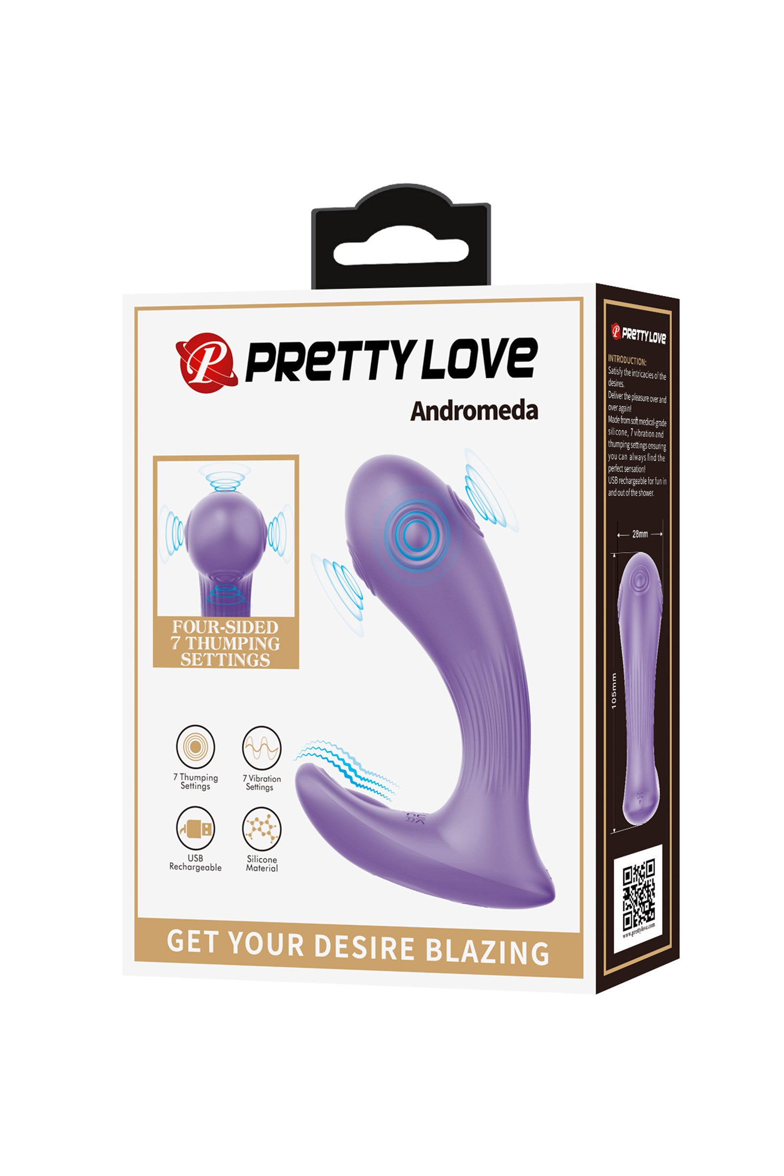 Stimulateur culotte vibrant et pulsant