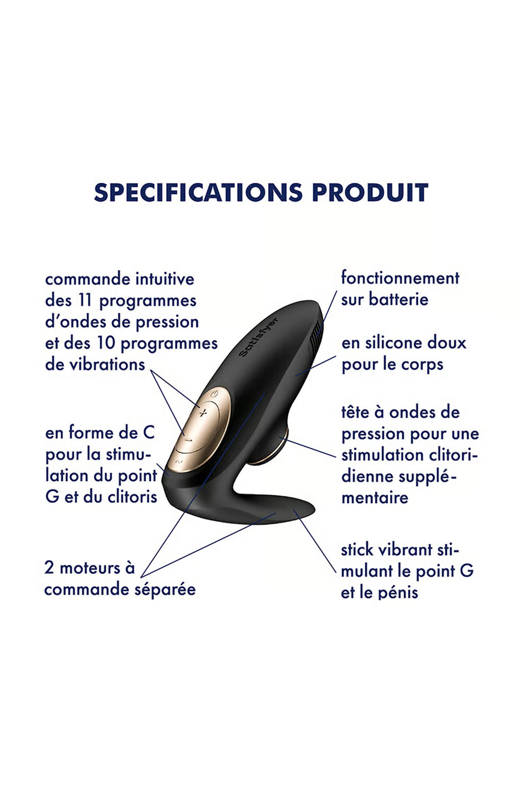 Stimulateur de couple à piles pro 4