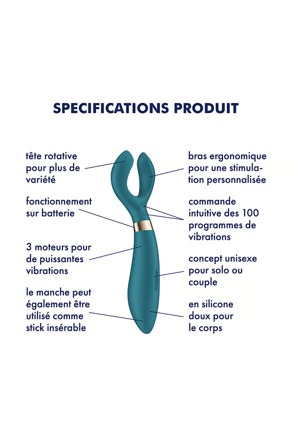 Satisfyer Endless Fun - Vibromasseur de couple