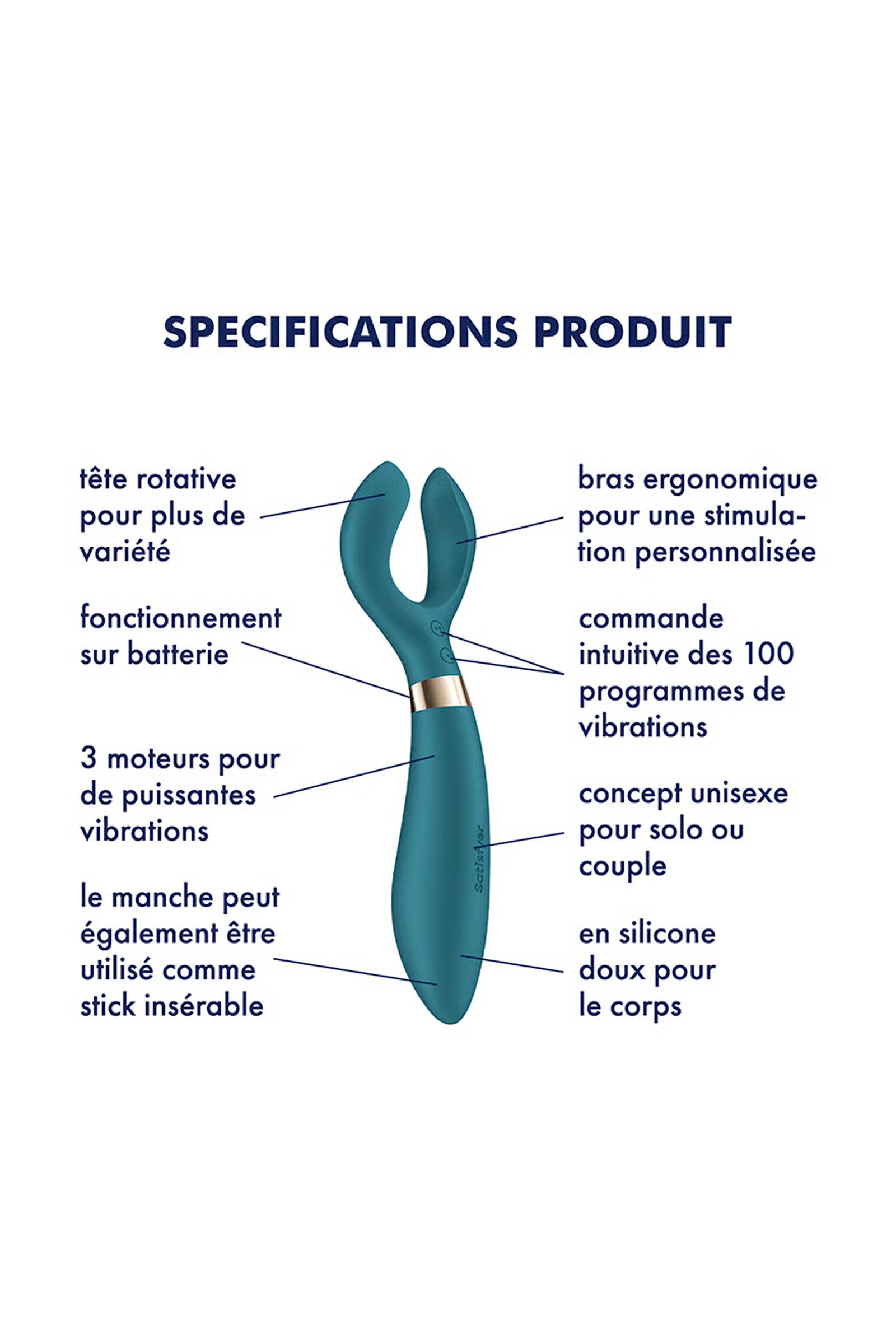 Satisfyer Endless Fun - Vibromasseur de couple