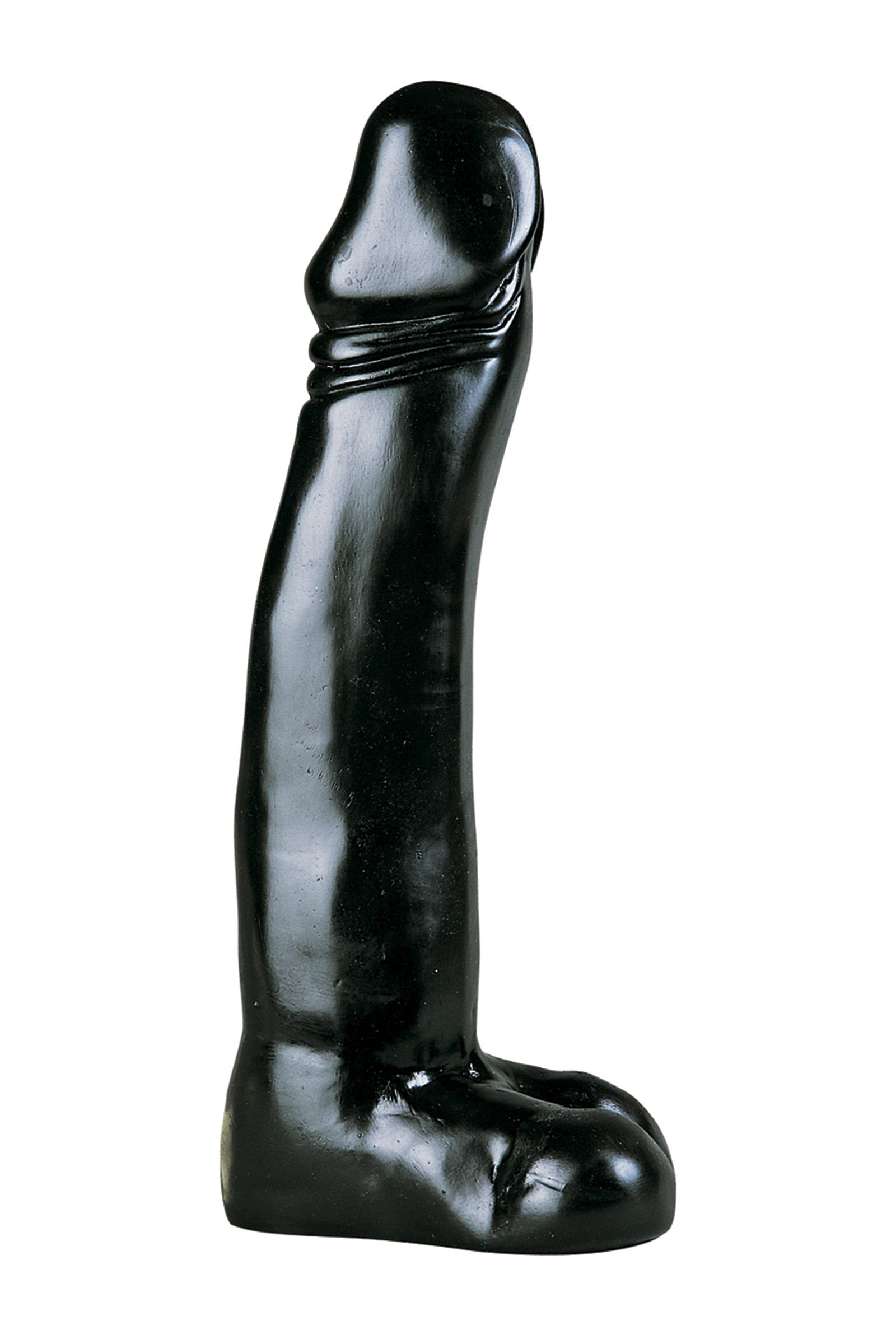 Gode réaliste XXL noir 33,5cm