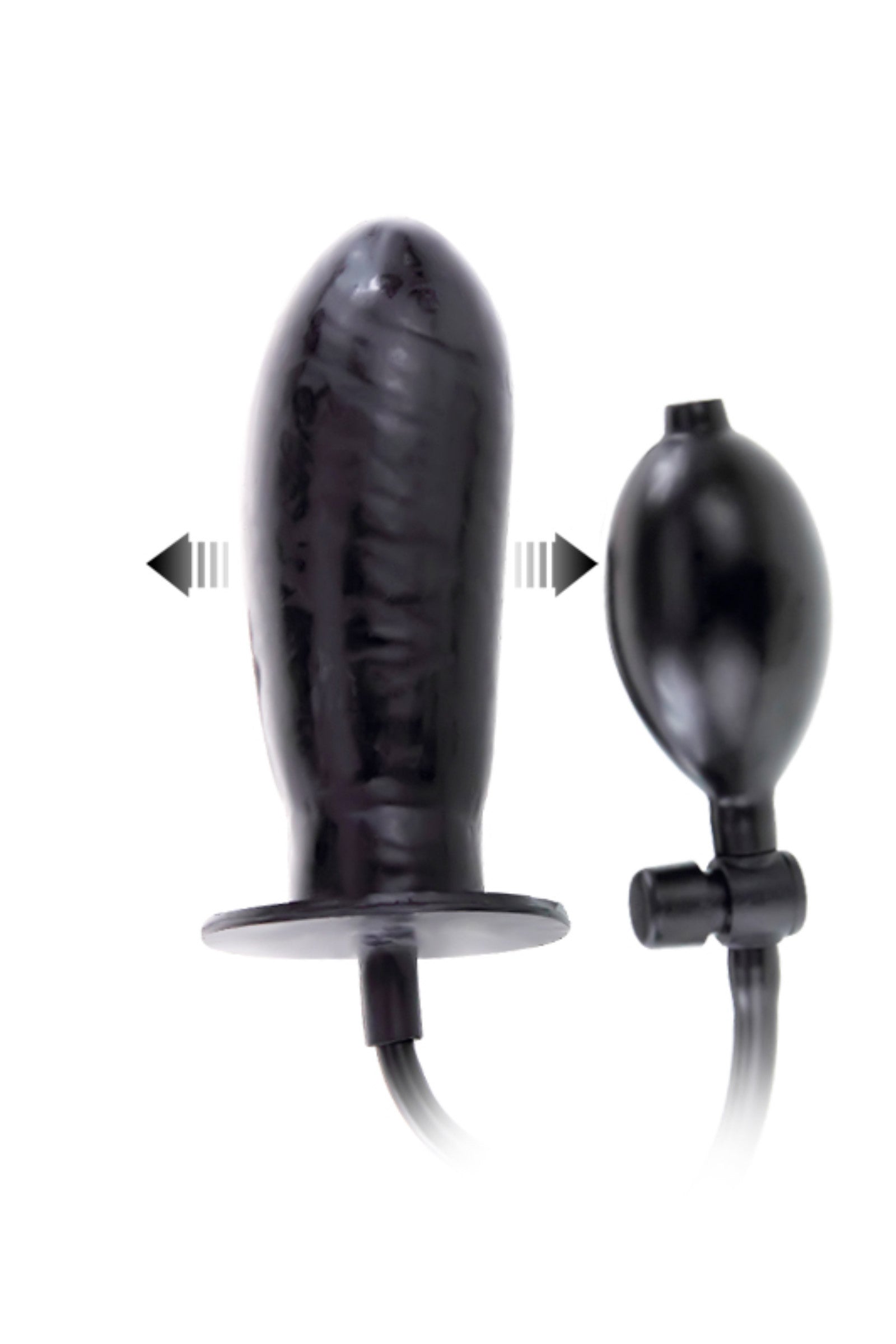 Joy réaliste noir gonflable 16cm