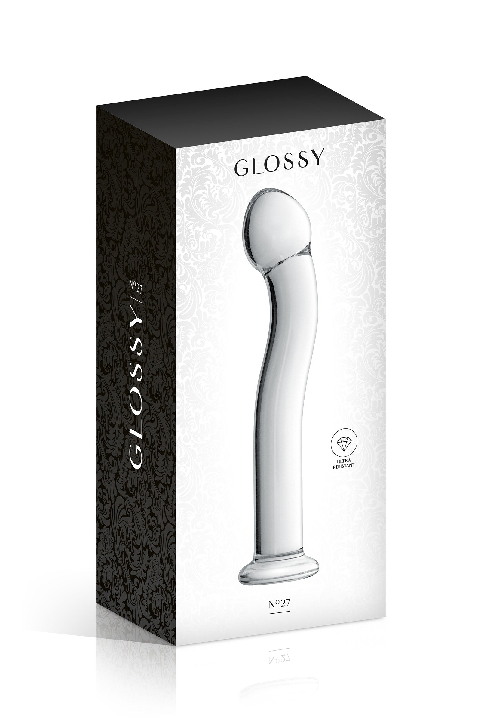Glossy Toys  dildo point G en verre