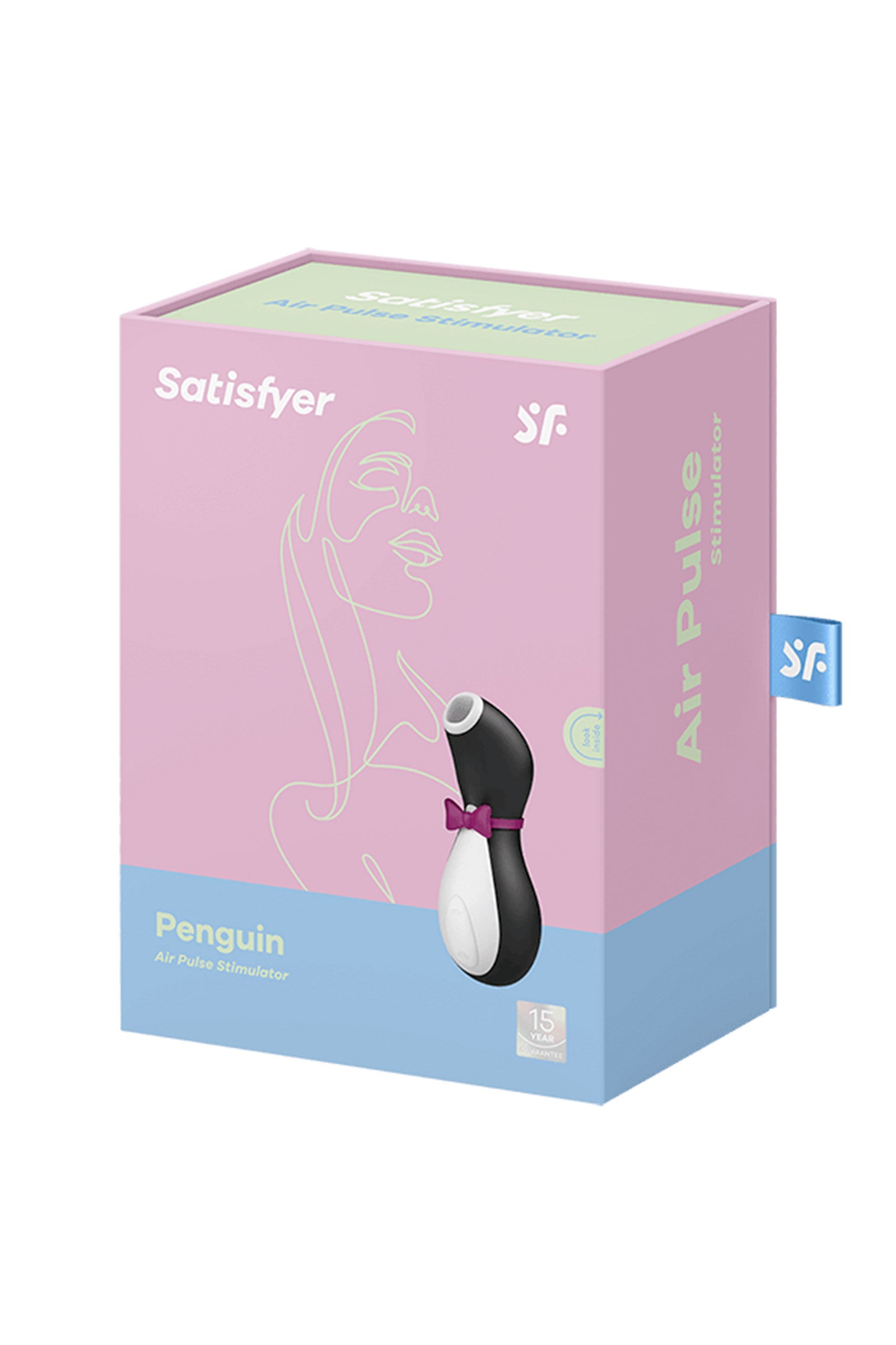 Satisfyer penguin, stimulateur clitoris air pulsé
