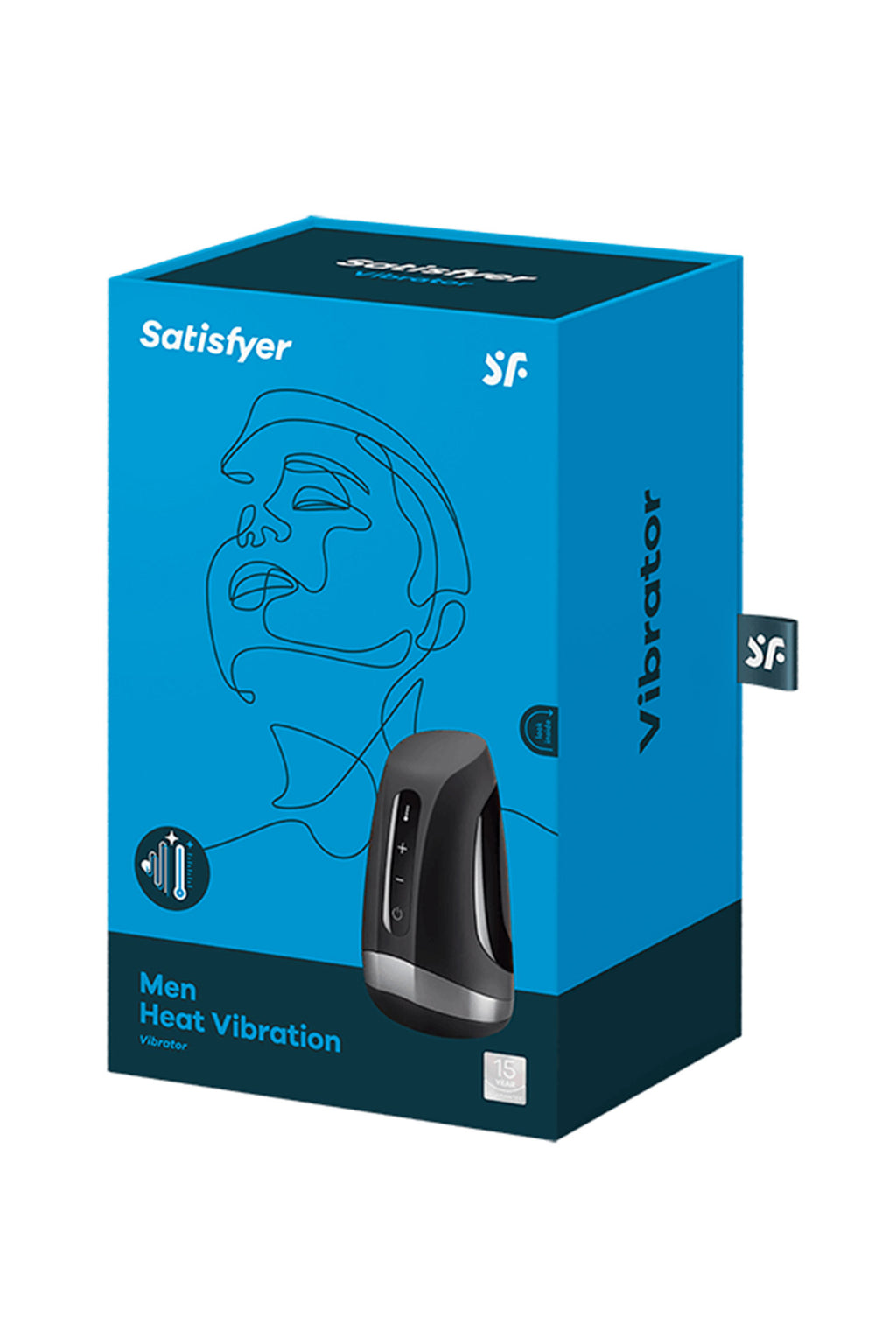 Satisfyer Men Heat - Masturbateur chauffant