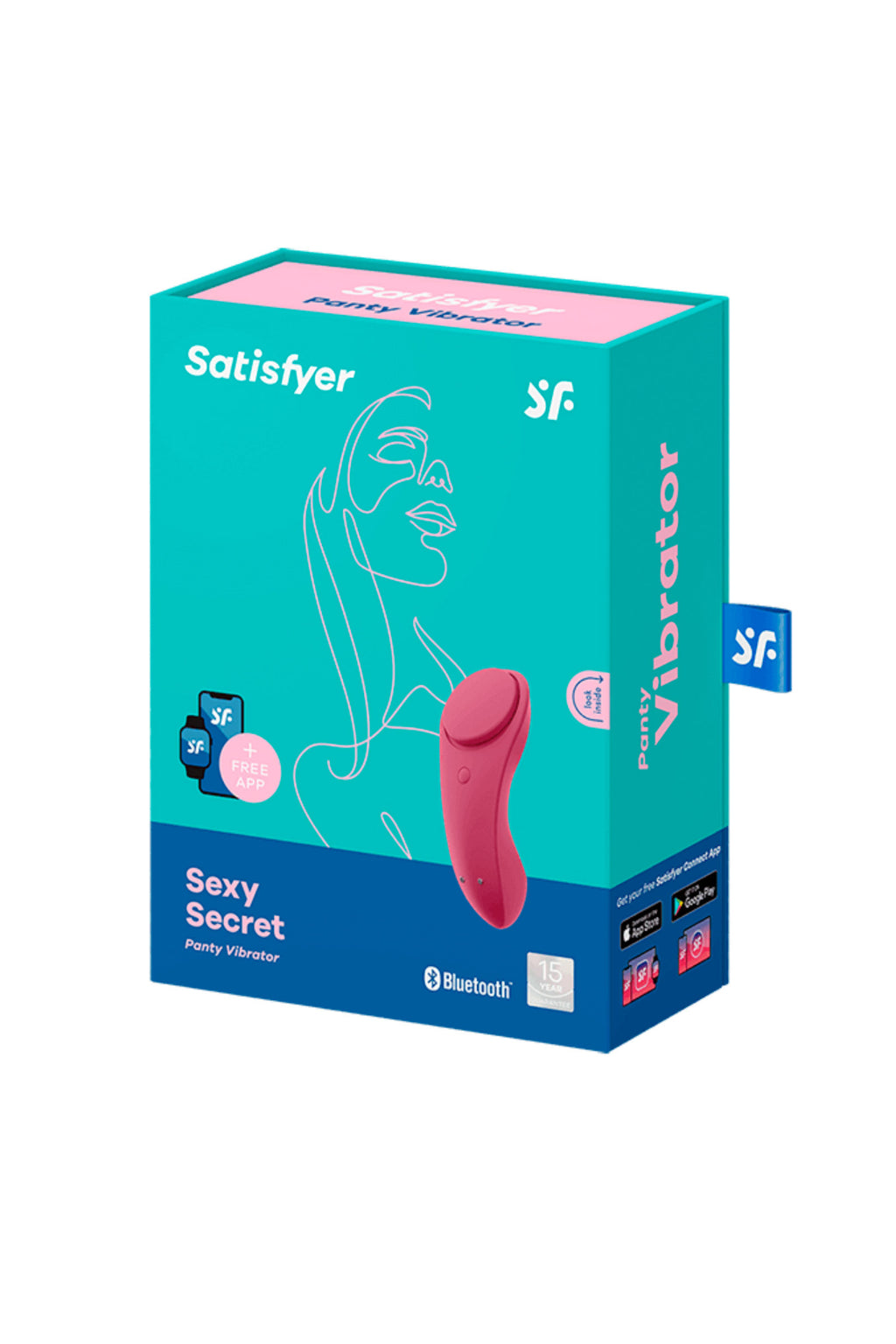 Sexy secret, stimulateur clitoris culotte vibrante connecté