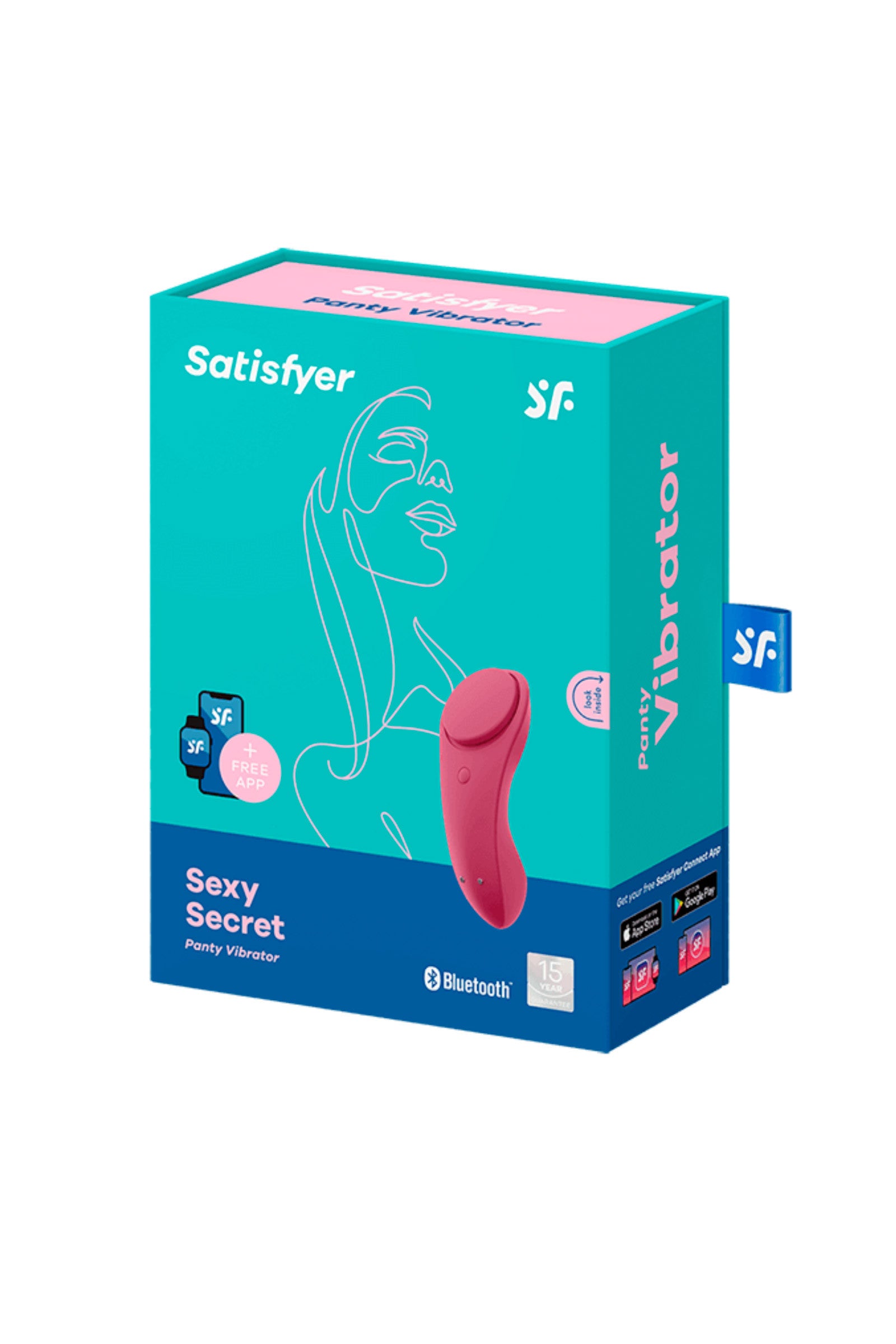 Sexy secret, stimulateur clitoris culotte vibrante connecté