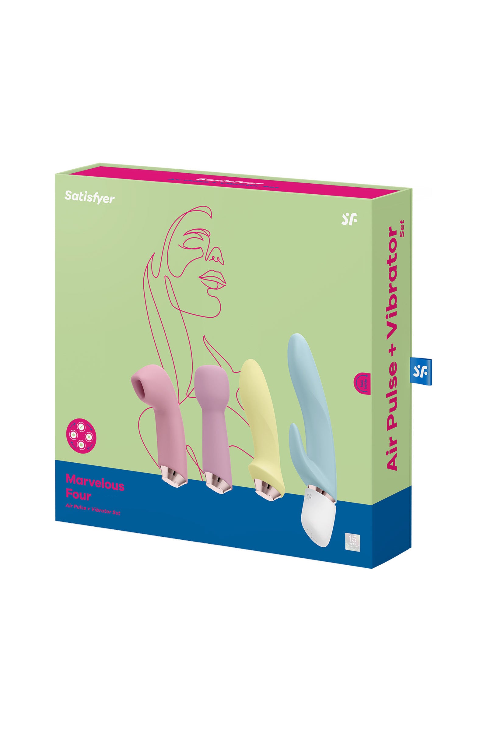 Le coffret Satisfyer Marvelous Four