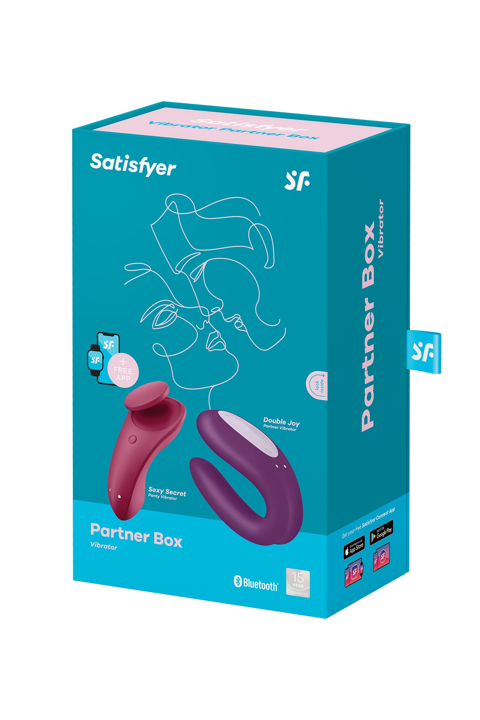 Partner Box 1, Stimulateur clitoris et Vibromasseur couple
