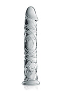 Glossy Toys Glass Dildo 4 Clear – Dildo en verre réaliste translucide incassable