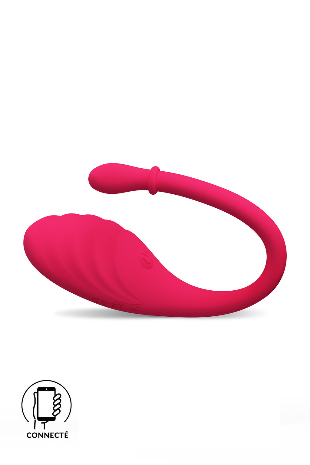 Romance Undine – Œuf vibrant connecté nervuré à stimulation interne & externe