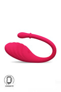 Romance Undine – Œuf vibrant connecté nervuré à stimulation interne & externe