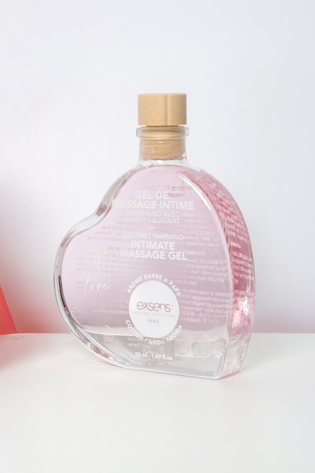 Gel de massage comestible chauffant