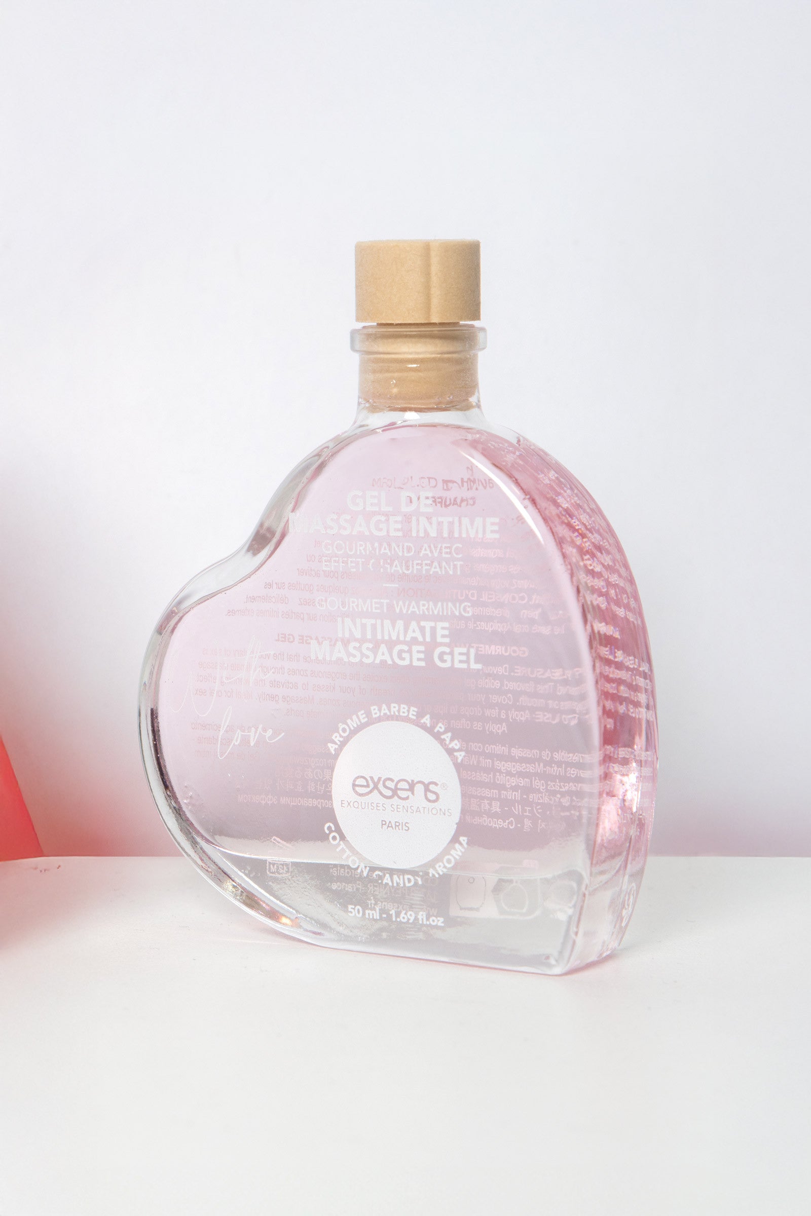 Gel de massage comestible chauffant