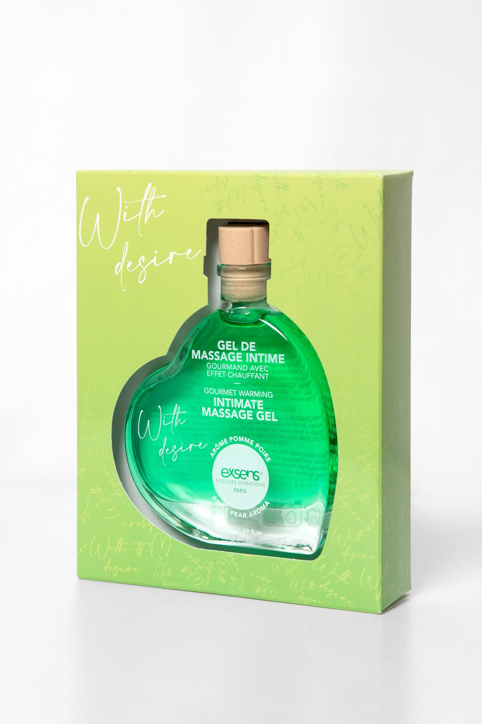 Gel de massage comestible chauffant