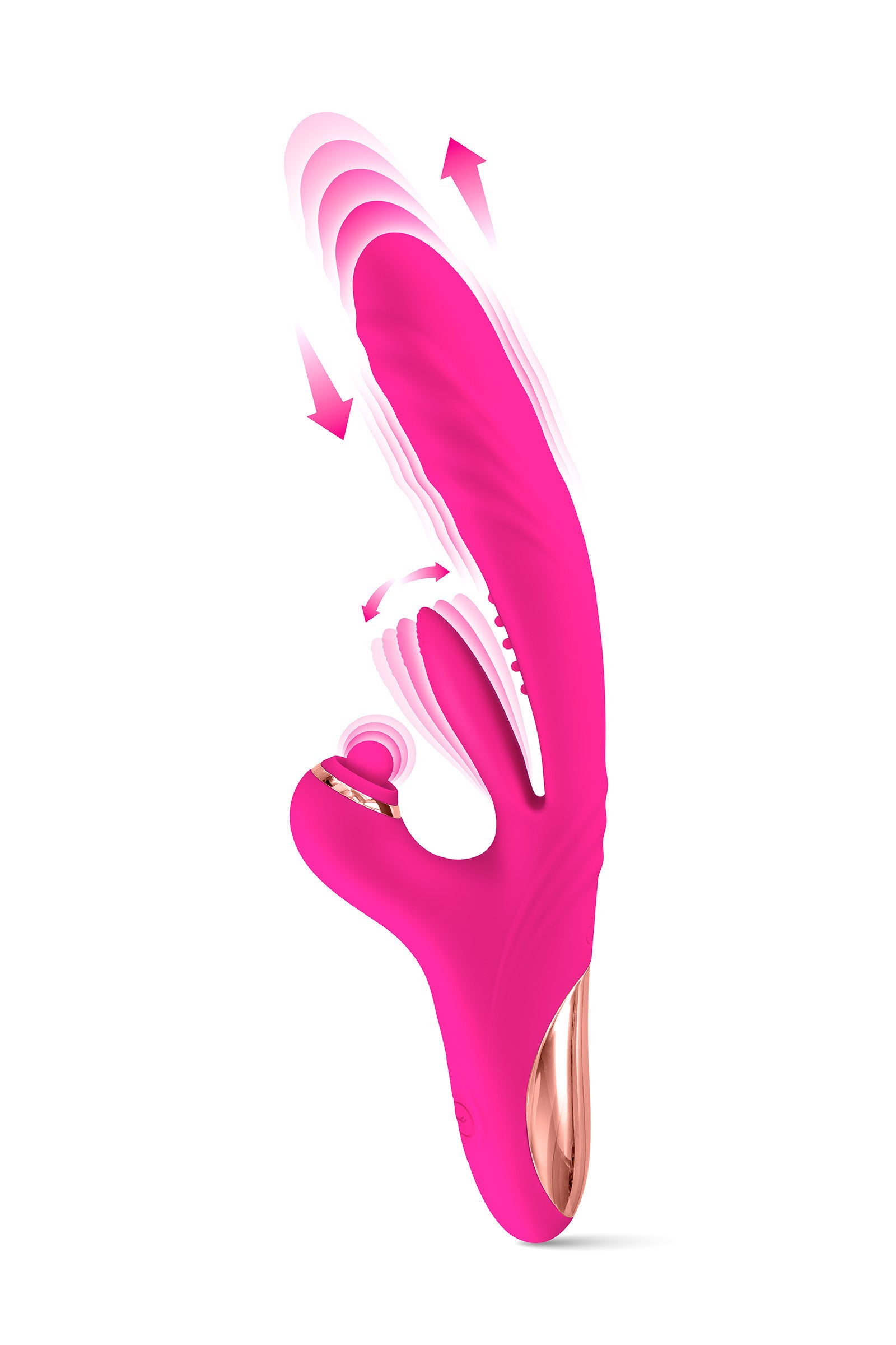 Sassy, Vibromasseur rabbit va-et-vient 3-en-1