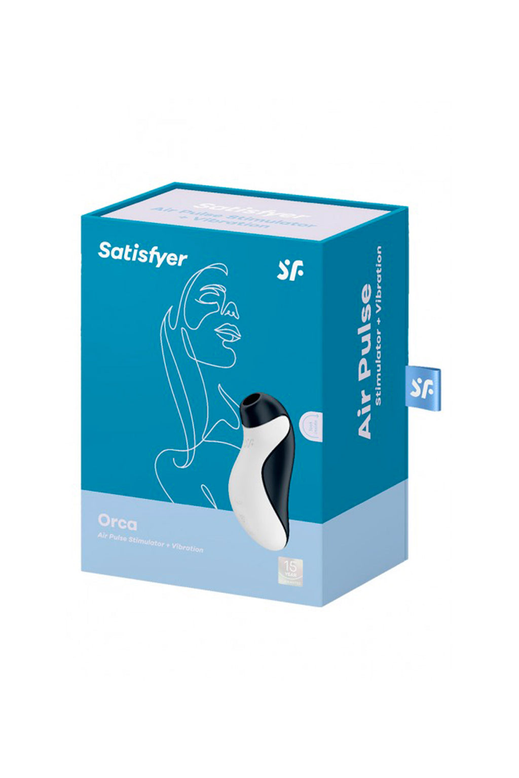 Orca, stimulateur clitoridien air pulsé et vibrations