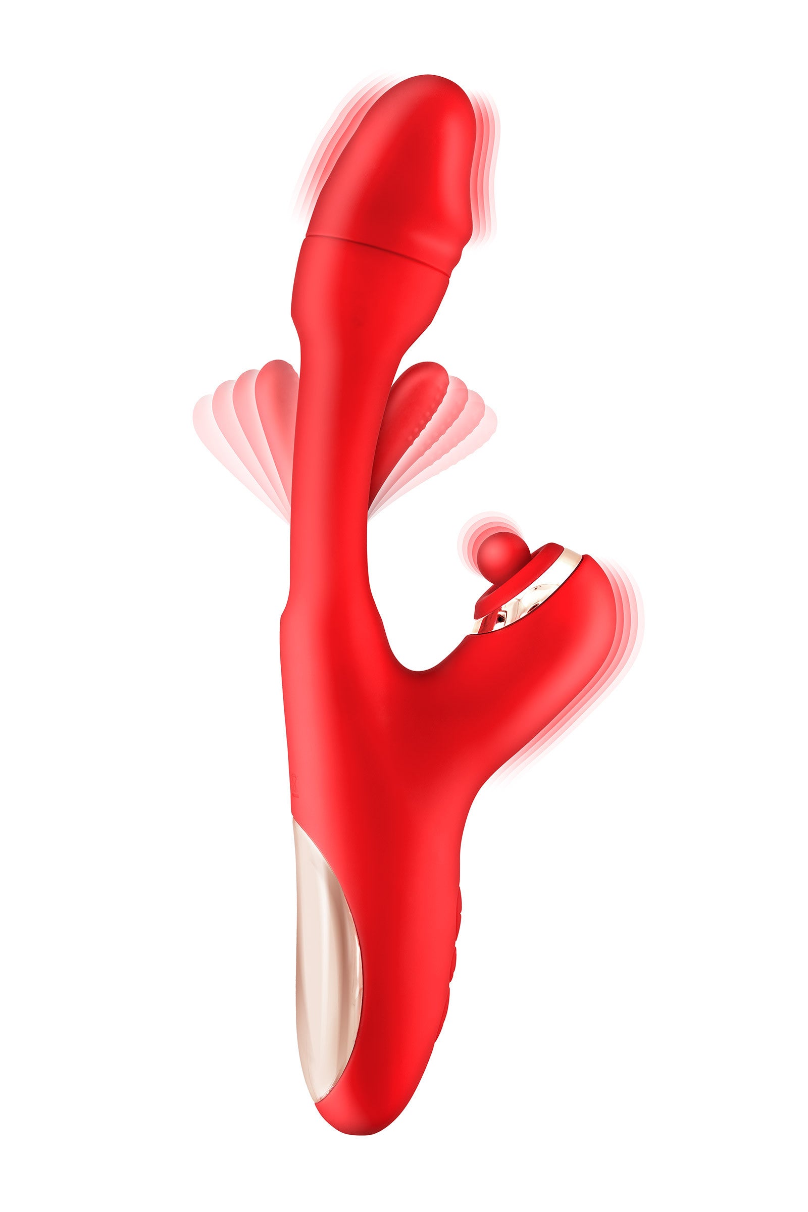 Yoba Joyfully – Vibromasseur Rabbit 3-en-1 avec tapotement du point G