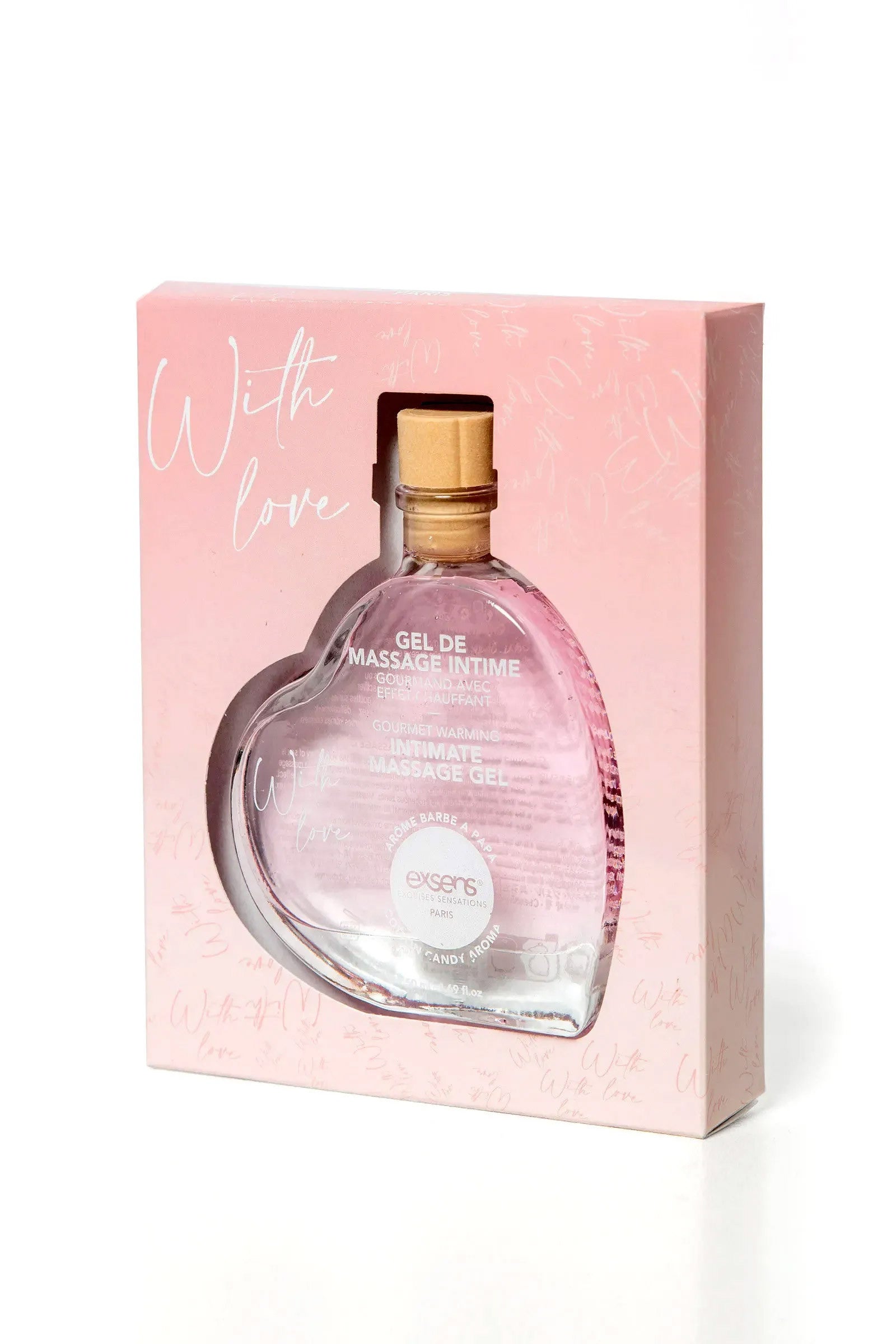 Gel de massage comestible chauffant